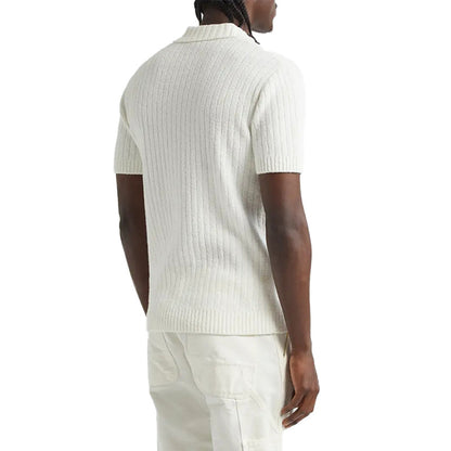 Custom Wool Blend Men Knit Short Sleeves - PG52931