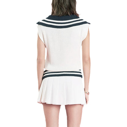 Custom Preppy Women Knit Sleeveless - PG52933