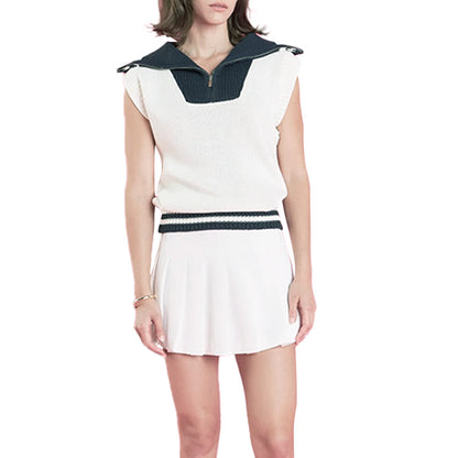 Custom Preppy Women Knit Sleeveless - PG52933