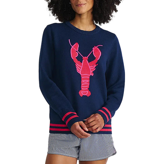 Custom Jacquard Lobster Women Sweater - PG52936