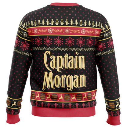 Captain Morgan Themed Christmas Sweater for Brand Merchandising
