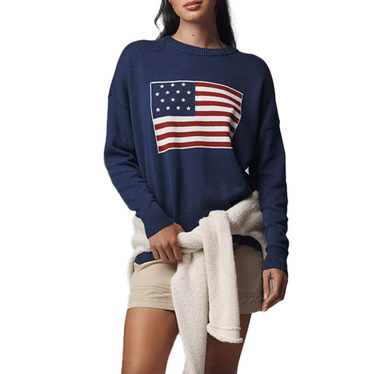 Custom Patriotic Women Sweater - PG8223