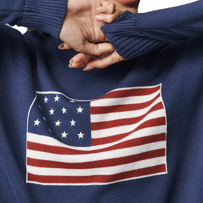 Custom Patriotic Women Sweater - PG8223