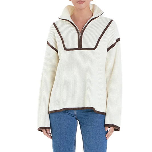 Custom Trendy Women Knitwear - PG8073
