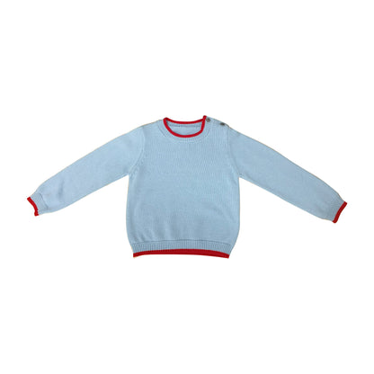 Custom Crewneck Button Kid's Sweater 7GG - PG042914