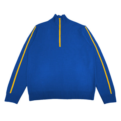 Custom  Sorority 1/4 Zip Chunky Sweater - PG8237