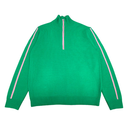 Custom  Sorority 1/4 Zip Chunky Sweater - PG8237