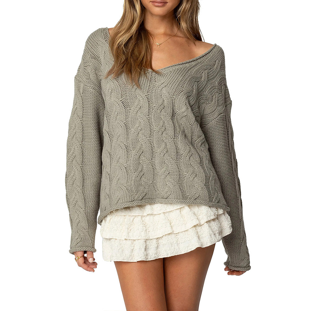 Custom Casual Women Sweater - PG8157