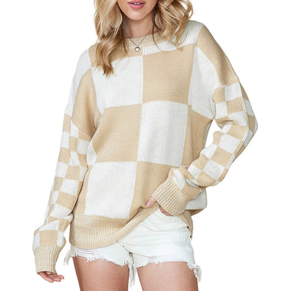 Custom Vintage Causal Women Sweater - PG7312