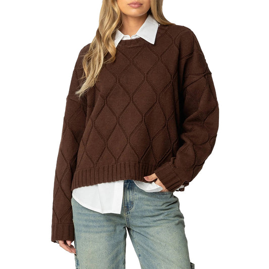 Custom Elegant Women Sweater - PG8156