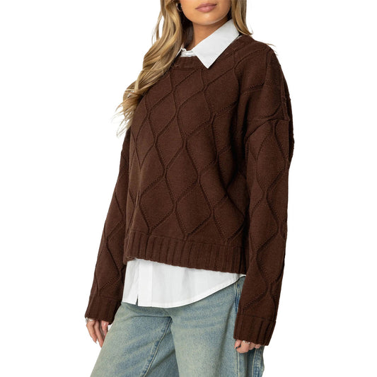 Custom Elegant Women Sweater - PG8156