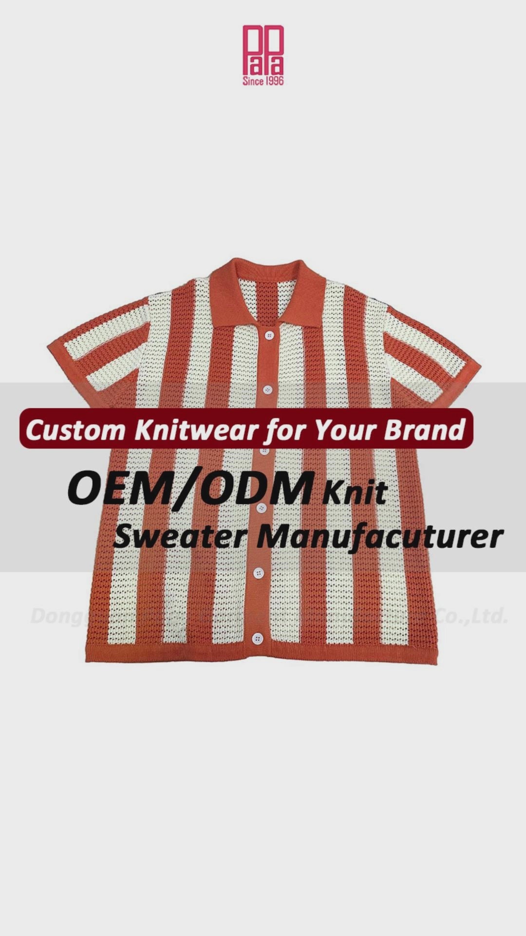 striped crochet men knit short sleeves 