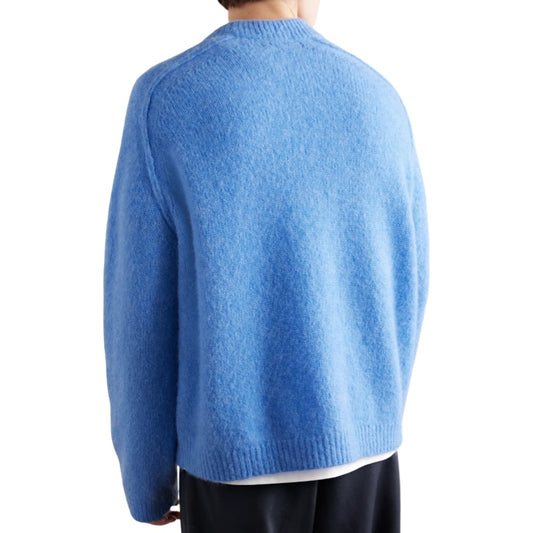 Custom Mohair Wool Blend Men Sweater-PG4017